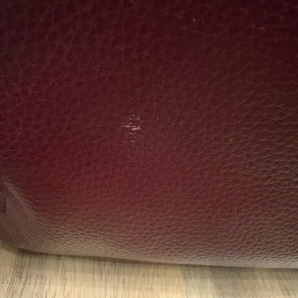 Kate Spade Burgundy and Cream Floral Backpack - Picture 3 of 13